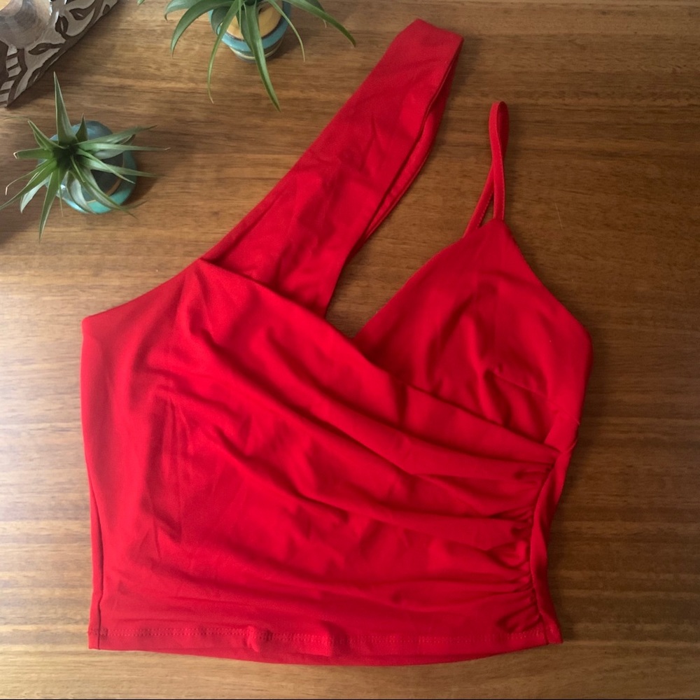 SHEIN Red Going Out Top